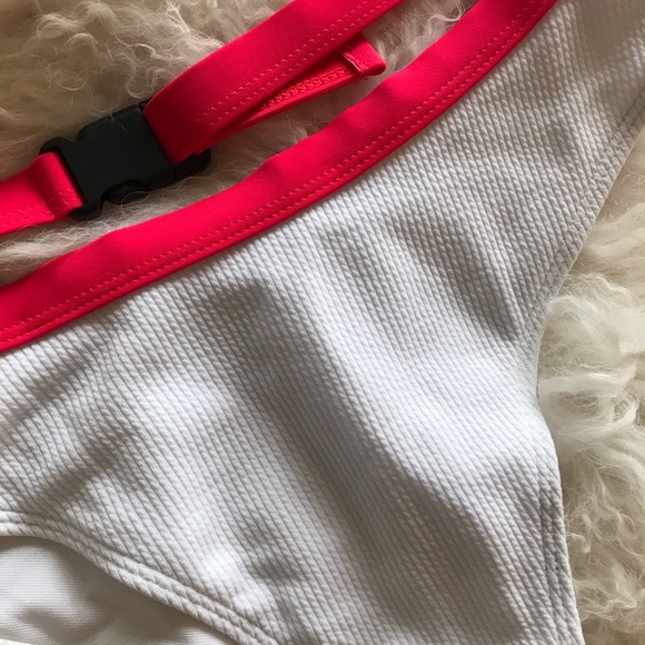 💕 RED HOT Harness Swimsuit - Picture 3 of 5